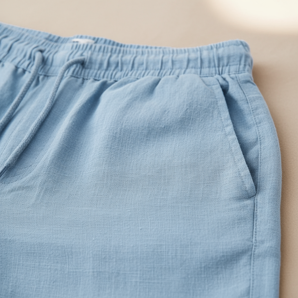 LAURENT MONACO | Herren Sommer Shorts aus Leinen