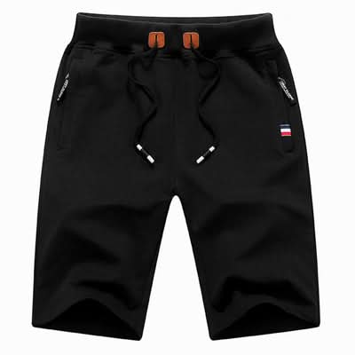 LAURENT MONACO | Herren Sportshorts mit Kordelzug