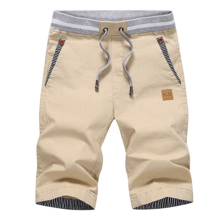 LAURENT MONACO | Herren Chino-Shorts mit Kordelzug