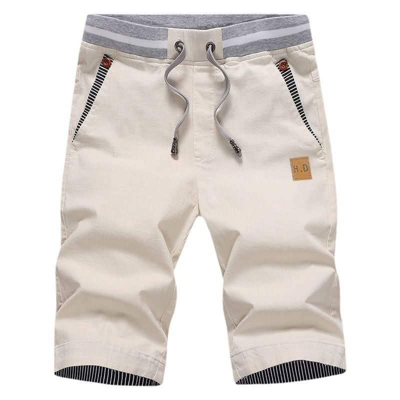 LAURENT MONACO | Herren Chino-Shorts mit Kordelzug