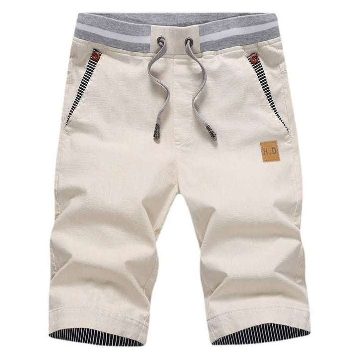 LAURENT MONACO | Herren Chino-Shorts mit Kordelzug
