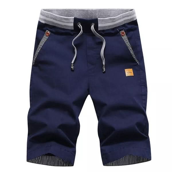 LAURENT MONACO | Herren Chino-Shorts mit Kordelzug