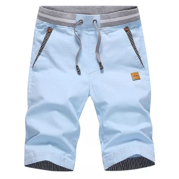 LAURENT MONACO | Herren Chino-Shorts mit Kordelzug