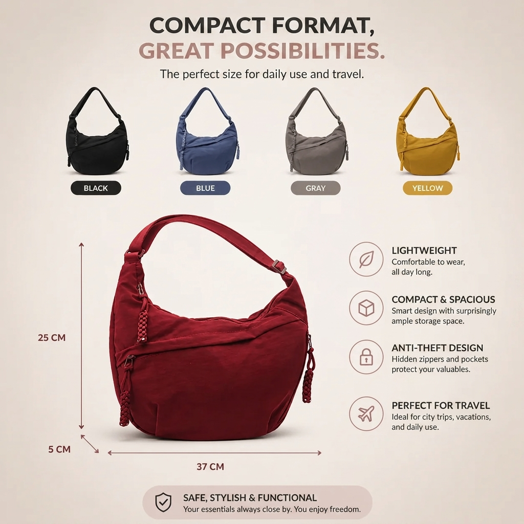 Nicole | Schultertasche für Damen