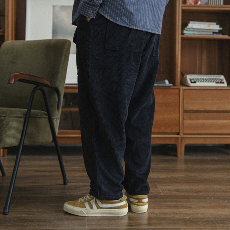 LAURENT MONACO | Herrenvelours-Hosen