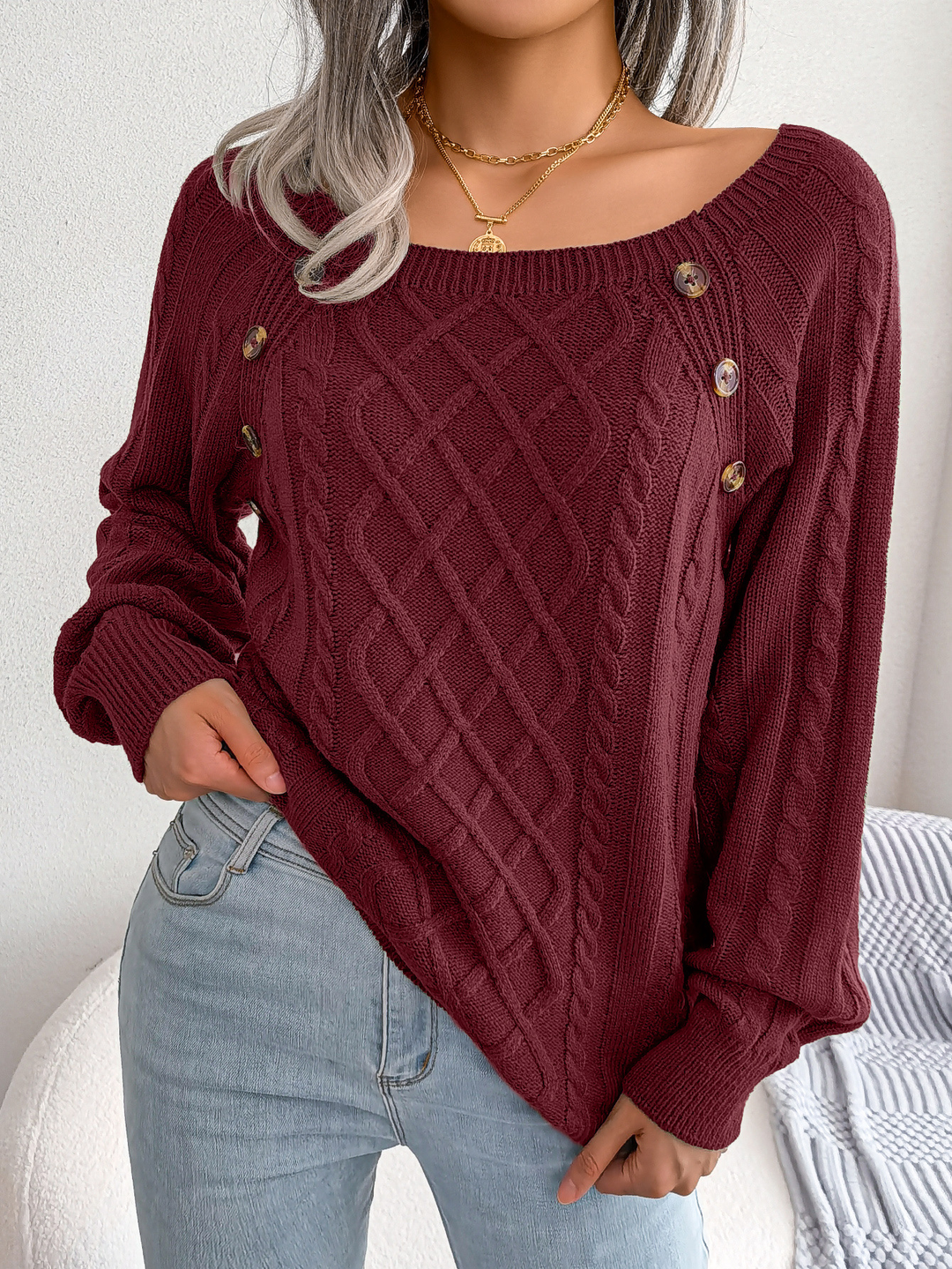Emilia | Klassischer, Bequemer Pullover
