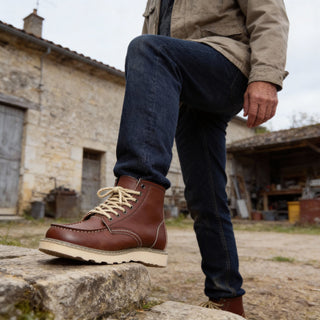 LAURENT MONACO | Klassische Herren-Stiefeletten mit Schnürung
