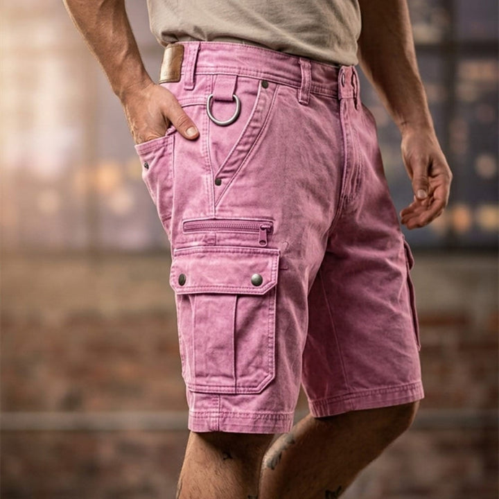 LAURENT MONACO | Herren Kurze Cargo-Jeans
