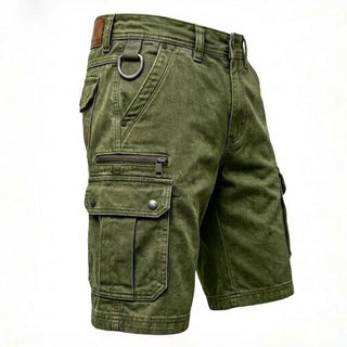 LAURENT MONACO | Herren Kurze Cargo-Jeans