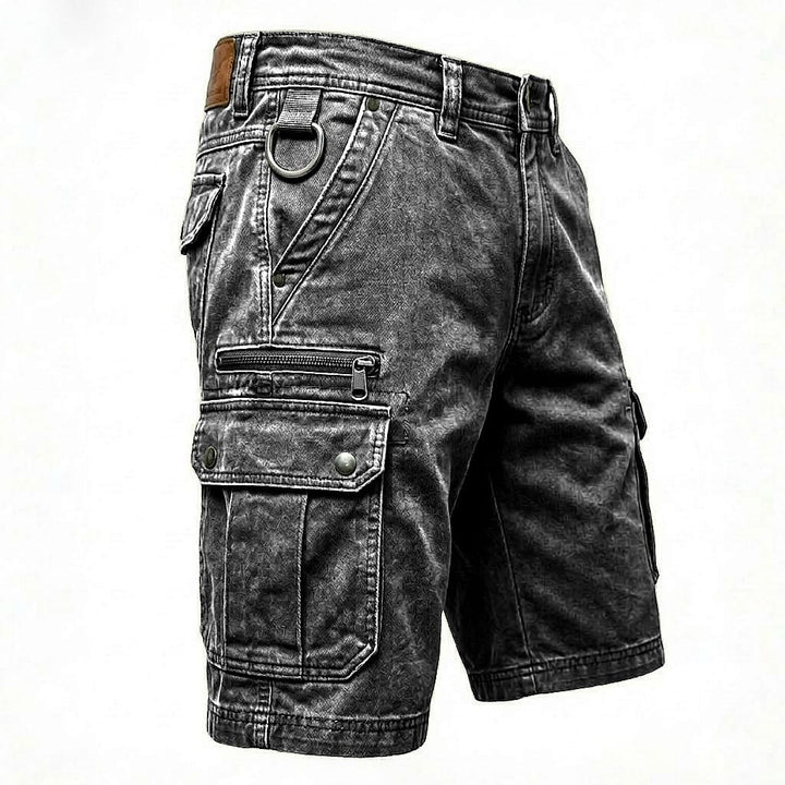 LAURENT MONACO | Herren Kurze Cargo-Jeans