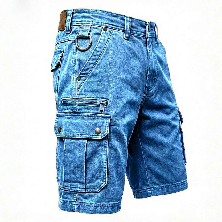LAURENT MONACO | Herren Kurze Cargo-Jeans