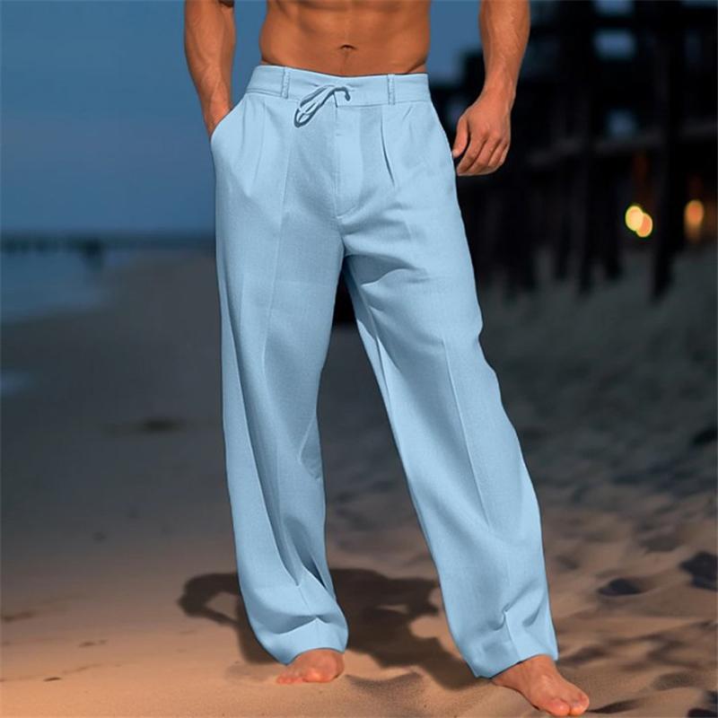 LAURENT MONACO | Herren Coastal Leinenhosen