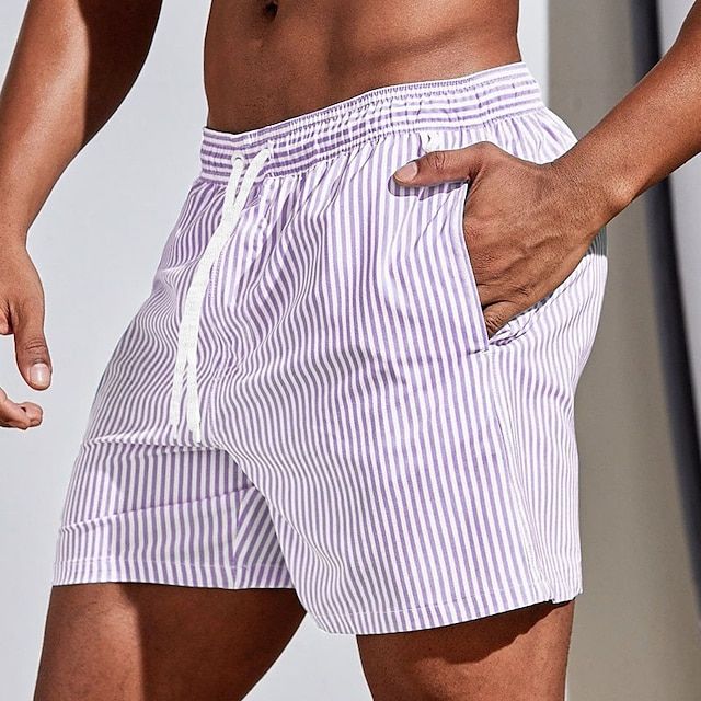 LAURENT MONACO | Herren Sommer-Shorts mit Streifen