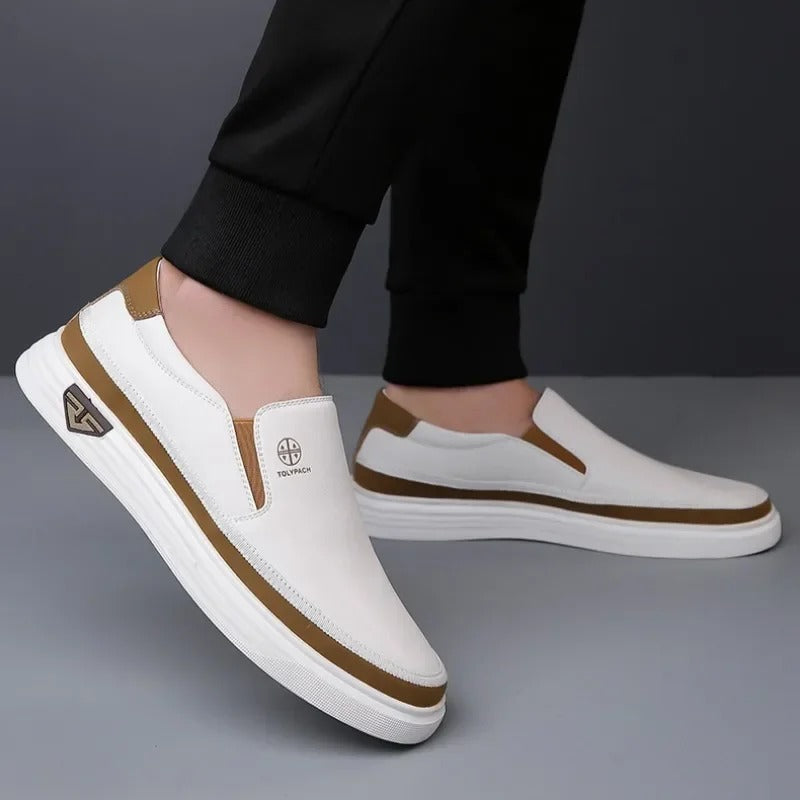 LAURENT MONACO | CITY LEATHER MOCCASINS