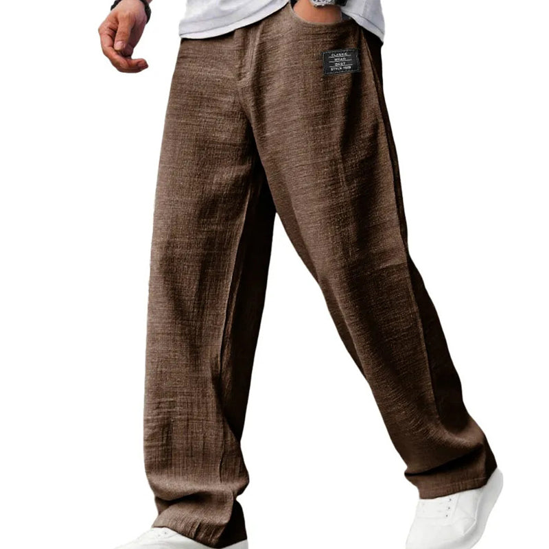 LAURENT MONACO | Herren-Linenmix-Hosen
