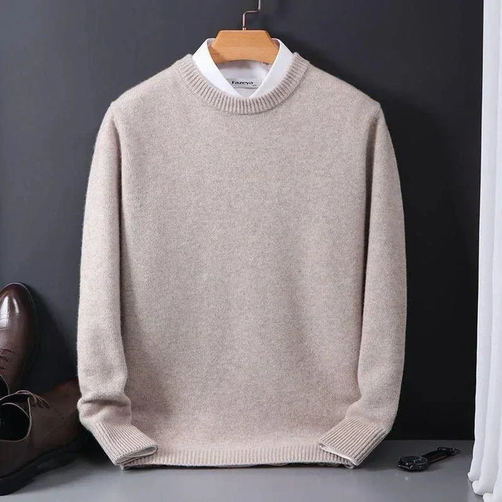 Thomas | Eleganter Pullover mit modernem geometrischen Design