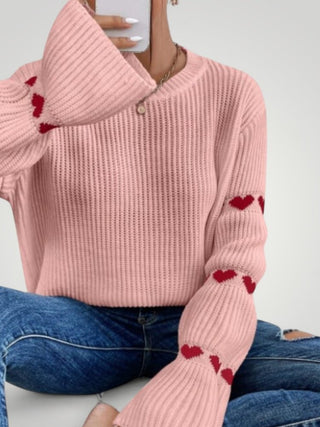 Amore | Stilvoller gerippter Pullover für Damen
