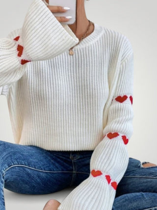 Amore | Stilvoller gerippter Pullover für Damen